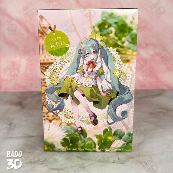 Hatsune Miku Noodle Stopper Figure Flower Fairy Clover FuRyu - Picture 3 of 7